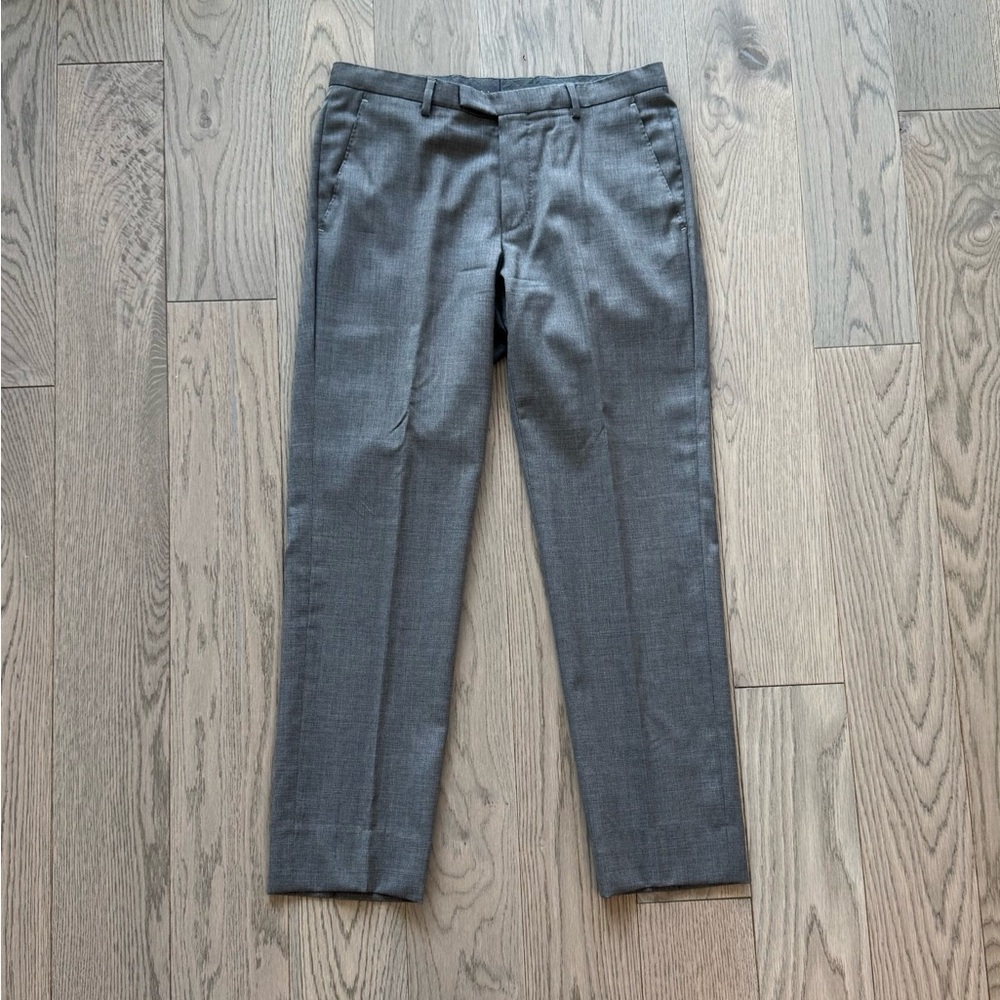 Hugo Boss Gray Dress Pants